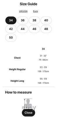 Leon Paul Men's Apex Range FIE 800N Fencing Jacket Size UK/USA34 Right Handed