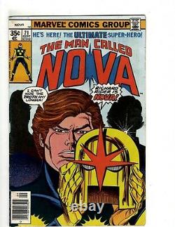Lot Of 6 NOVA Marvel Comic Books # 4 12 15 21 24 25 FN-VF Range Spider-Man KB7