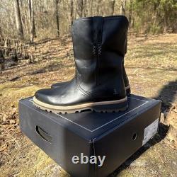 Lucchese Ranch Range Boot Farmer, Outdoorsman Size 14 M