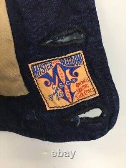 MFSC MISTER FREEDOM SUGAR CANE 8oz C L INDIGO CANVAS RANGE VEST