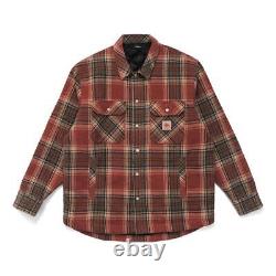 Malbon Golf Home on the range Flannel shirt brown