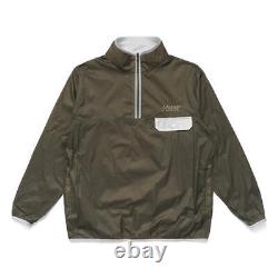 Malbon Golf Home on the range Quarter Anorak khaki