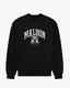 Malbon Range Oxford Black Sweatshirt Size Large