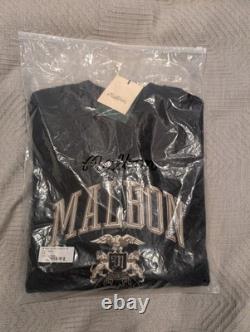 Malbon Range Oxford Black Sweatshirt Size Large