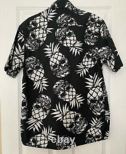 Mambo Shirt Not So Loud Shirts Range Pineapple Skulls Size Small Rare