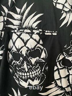 Mambo Shirt Not So Loud Shirts Range Pineapple Skulls Size Small Rare