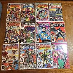 Marvel Super Heroes Secret Wars #1-12 Complete Set. Marvel Comics VG/FN/VF Range