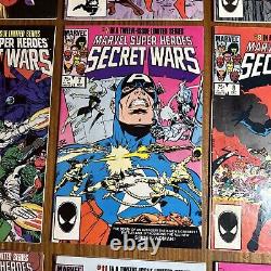 Marvel Super Heroes Secret Wars #1-12 Complete Set. Marvel Comics VG/FN/VF Range