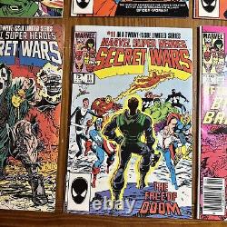 Marvel Super Heroes Secret Wars #1-12 Complete Set. Marvel Comics VG/FN/VF Range