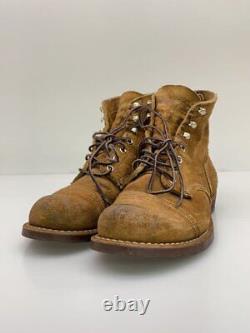 Men 7.0US Red Wing Iron Range Ranger/Lace Up /BrwithSuede/8083