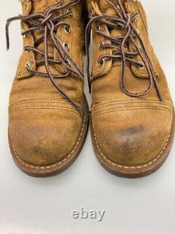 Men 7.0US Red Wing Iron Range Ranger/Lace Up /BrwithSuede/8083