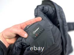 Men's BERGHAUS MTN Seeker MW Hydro Down Extrem Range Full Zip Jacket Size S/M