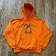 Men's Menace Beverly Hills Gun Range 3m Reflective Hoodie Orange Size Large