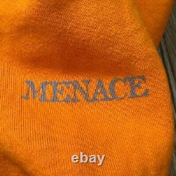 Men's Menace Beverly Hills Gun Range 3M Reflective Hoodie Orange Size Large