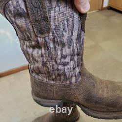 Men's Rocky Long Range 11 Waterproof Western Boot SIZE 10M (RKW0358) Mossy Oak
