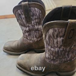 Men's Rocky Long Range 11 Waterproof Western Boot SIZE 10M (RKW0358) Mossy Oak