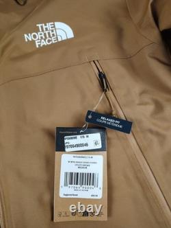 Men's The North Face MTN Range Down Parka Utility Brown Size Medium Relaxed Fit
