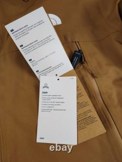 Men's The North Face MTN Range Down Parka Utility Brown Size Medium Relaxed Fit