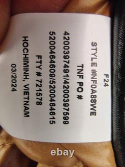 Men's The North Face MTN Range Down Parka Utility Brown Size Medium Relaxed Fit