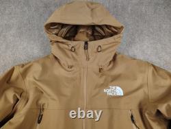 Men's The North Face MTN Range Down Parka Utility Brown Size Medium Relaxed Fit