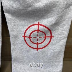 Menace Gun Range Membership Los Angeles Gray Sweatpants Men's Size Medium