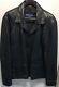 Mens Smart Range London Black Soft Leather Button Jacket Xl Read