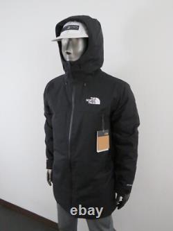 Mens The North Face Mountain Range 600-Down Parka Insulated Winter Jacket Black