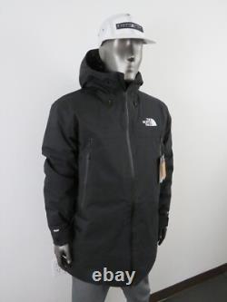 Mens The North Face Mountain Range 600-Down Parka Insulated Winter Jacket Black