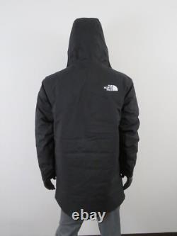 Mens The North Face Mountain Range 600-Down Parka Insulated Winter Jacket Black