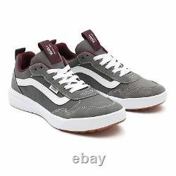 Mens Vans Grey/Wine and White Range Exp Ultra Lite Cushioned Soles