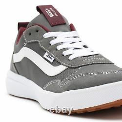 Mens Vans Grey/Wine and White Range Exp Ultra Lite Cushioned Soles