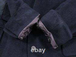 Mens size S DUNO RANGE Woolrayon Tailored Down Blouson Navy 44 CPD