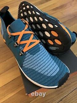 Merrell Range AC+ Teal/Orange Hiking Shoes Mens Size 10.5 J94487