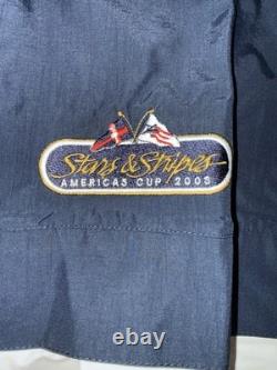 Milford Range XL Windbreaker Jacket Navy White America's Cup 2003
