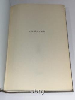 Mountain Men And Other Poems by Nolie Mumey SIGNED Rare