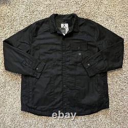 NEW $450 Wrangler Roark Maverick Chore Waxed Wool Lined Out Of Range Jacket 2XL