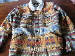 NEW The Territory Ahead Southwest Style Jacket Sherpa Home On The Range XL