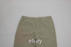 NWT Brunello Cucinelli Men's Leisure Fit Chino Pants With Logo Accents A262