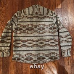 NWT Faherty Thunder Voice Eagle Range High Pile Fleece CPO Jacket Mens Large