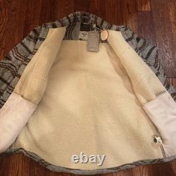 NWT Faherty Thunder Voice Eagle Range High Pile Fleece CPO Jacket Mens Large