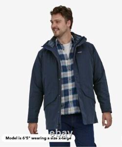 NWT Patagonia Men's Tres 3-in-1 Parka'New NAVY' Waterproof Insulated XL