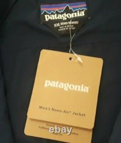 NWT Patagonia Nano Air Full Range Insulation Deep Sea Blue Jacket Men's 2XL XXL