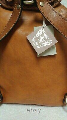 NWT Pratesi Montalbano Bruce Range Whiskey Italian Calf Leather Backpack