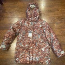 NWT THE NORTH FACE 600 Men's 77 Brooks Range Parka Jacket Glacier Print Camo M