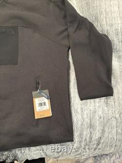 NWT The North Face Jacket Mens 4XL Black Heather Big Front Range Full Zip Fleece