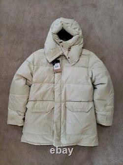 NWT The North Face Mens 77 Brooks Range Parka Coat Gravel Beige Size L