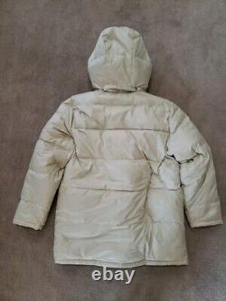 NWT The North Face Mens 77 Brooks Range Parka Coat Gravel Beige Size L