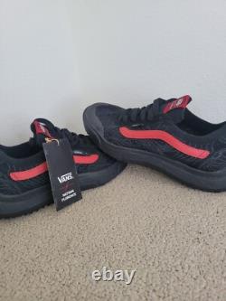 NWT Vans x Nathan Florence Ultra Range Men 6 Women 7.5 Black Casual Shoes S16
