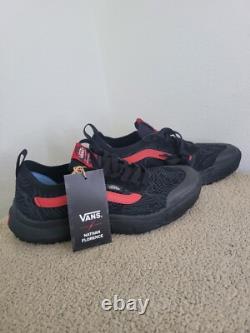 NWT Vans x Nathan Florence Ultra Range Men 6 Women 7.5 Black Casual Shoes S16