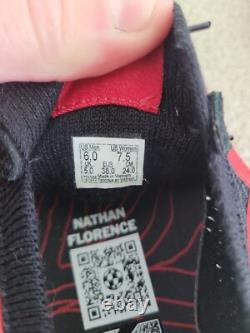 NWT Vans x Nathan Florence Ultra Range Men 6 Women 7.5 Black Casual Shoes S16
